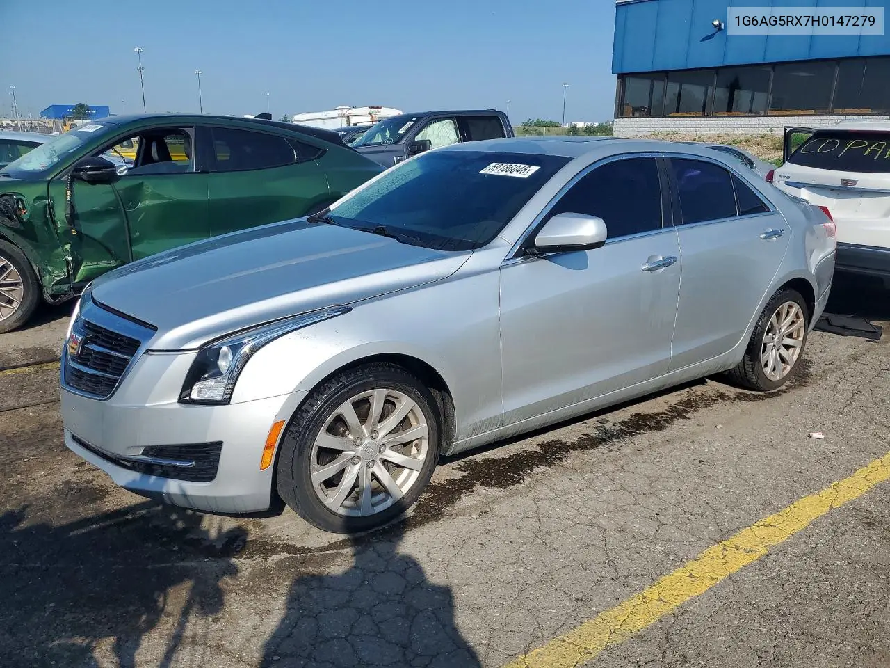 2017 Cadillac Ats VIN: 1G6AG5RX7H0147279 Lot: 59186046