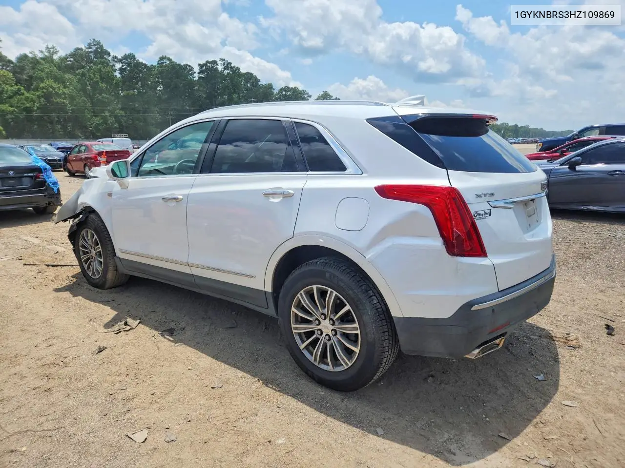 2017 Cadillac Xt5 Luxury VIN: 1GYKNBRS3HZ109869 Lot: 59890316