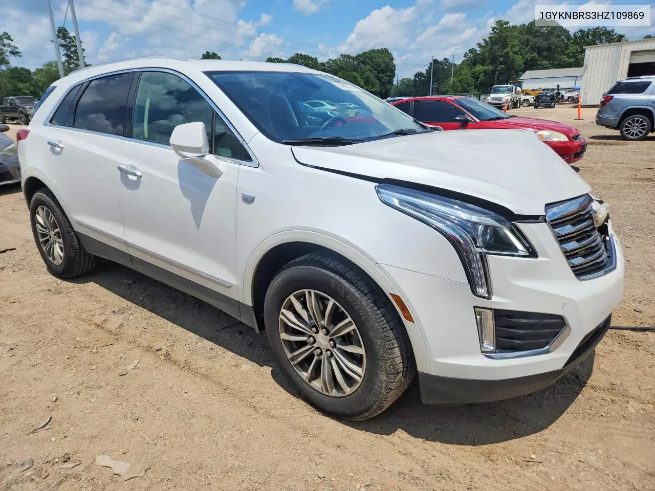 2017 Cadillac Xt5 Luxury VIN: 1GYKNBRS3HZ109869 Lot: 59890316