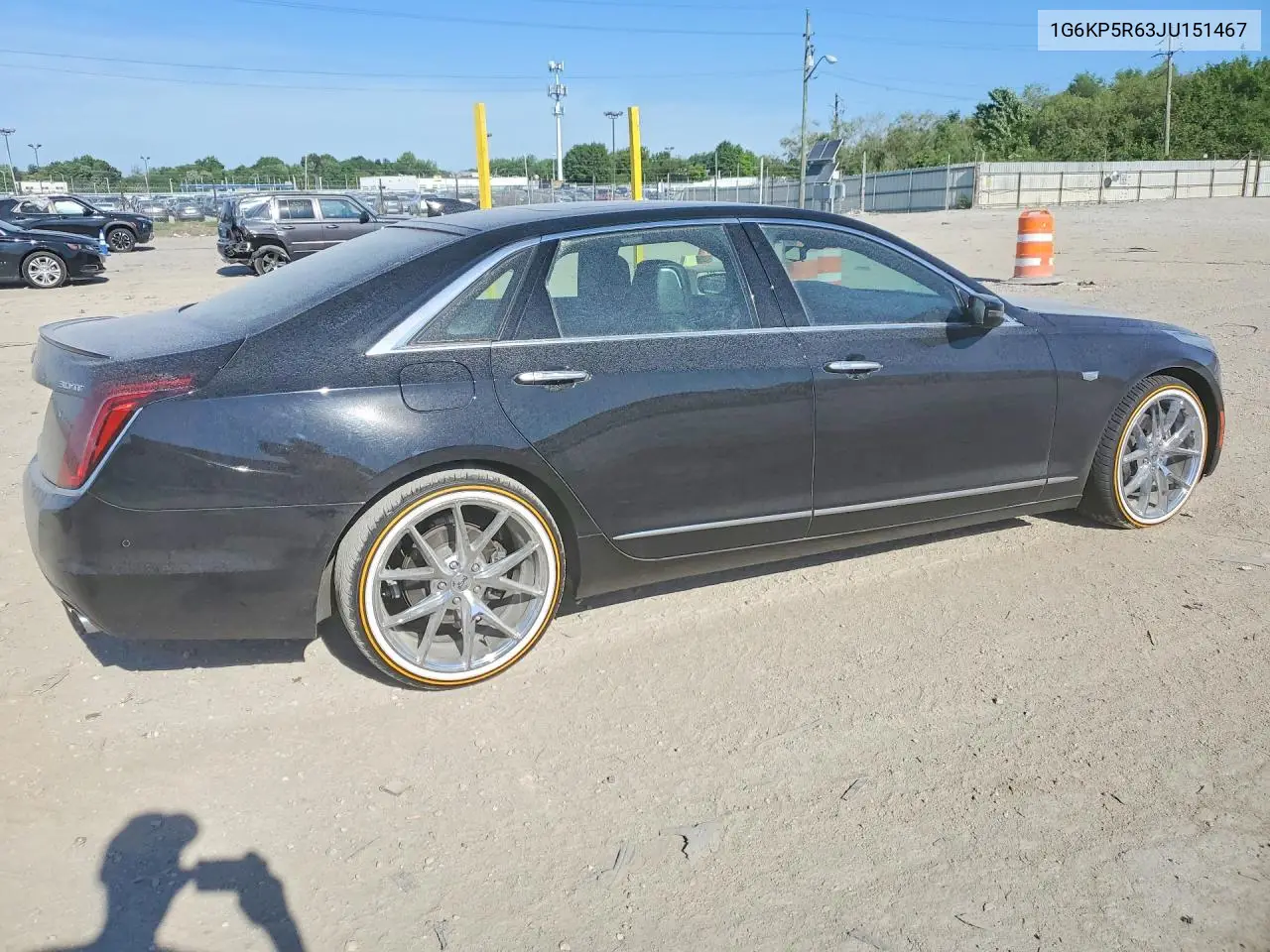 2018 Cadillac Ct6 Platinum Csav VIN: 1G6KP5R63JU151467 Lot: 55431516
