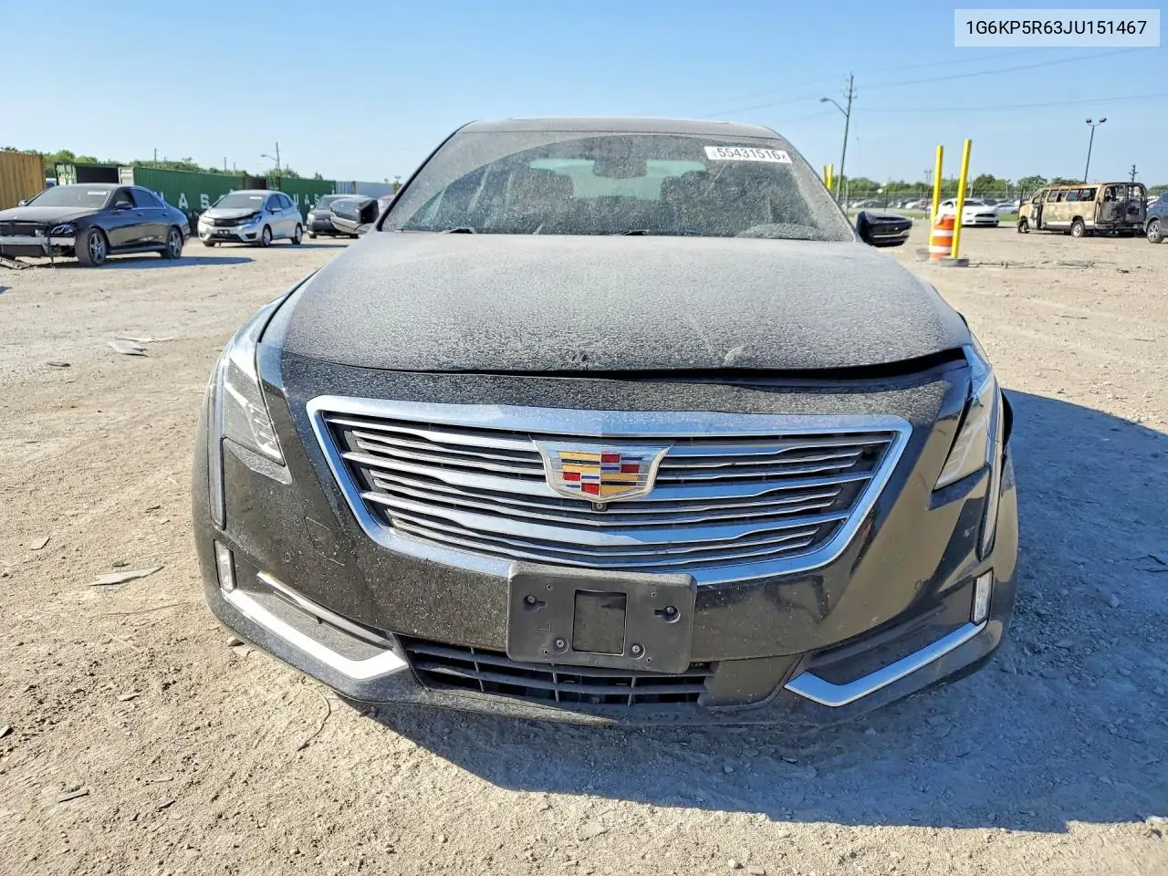 2018 Cadillac Ct6 Platinum Csav VIN: 1G6KP5R63JU151467 Lot: 55431516