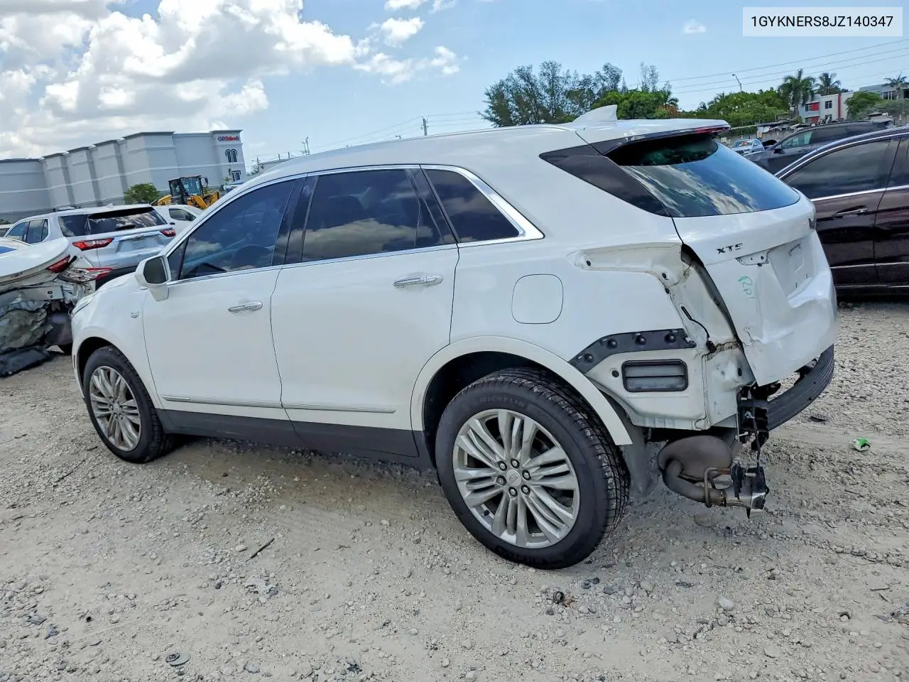 2018 Cadillac Xt5 Premium Luxury VIN: 1GYKNERS8JZ140347 Lot: 56191476
