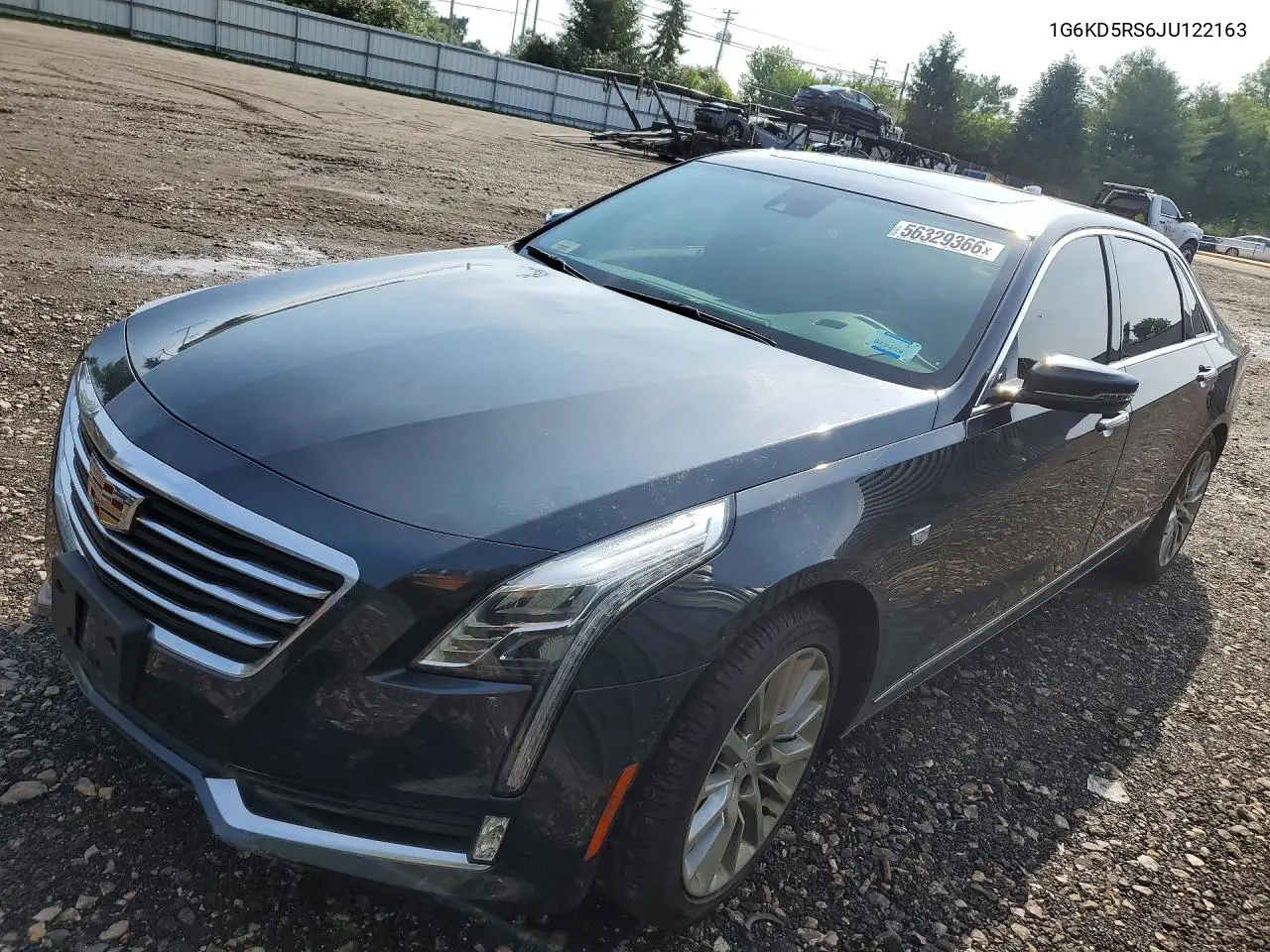 2018 Cadillac Ct6 Luxury VIN: 1G6KD5RS6JU122163 Lot: 56329366