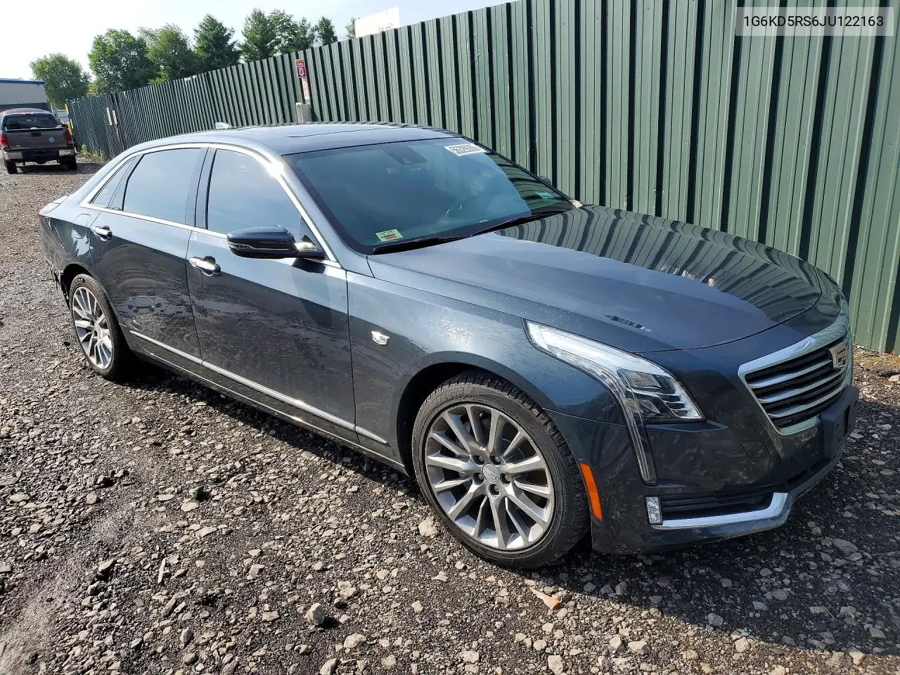 2018 Cadillac Ct6 Luxury VIN: 1G6KD5RS6JU122163 Lot: 56329366