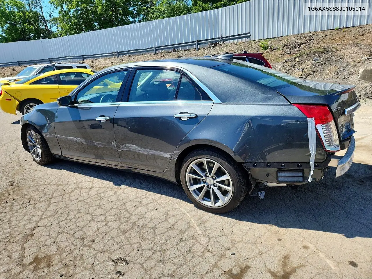 2018 Cadillac Cts Luxury VIN: 1G6AX5SS8J0105014 Lot: 57709796