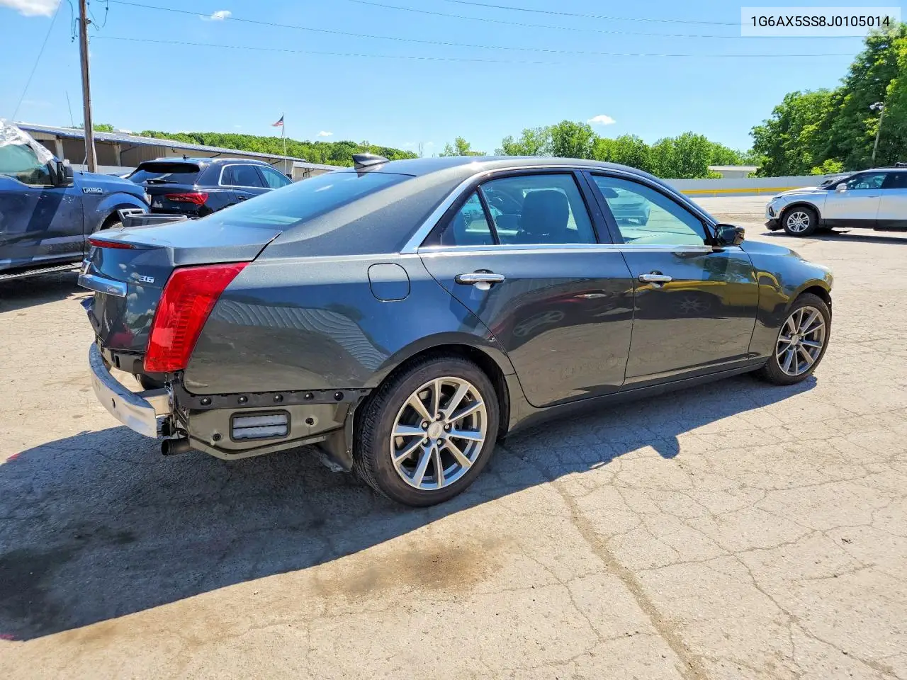 2018 Cadillac Cts Luxury VIN: 1G6AX5SS8J0105014 Lot: 57709796