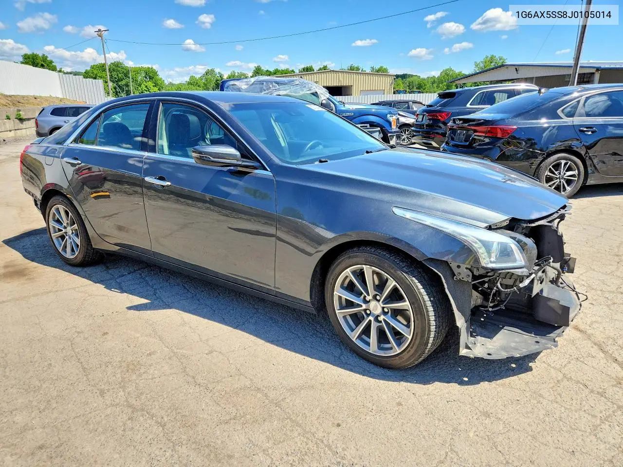 2018 Cadillac Cts Luxury VIN: 1G6AX5SS8J0105014 Lot: 57709796
