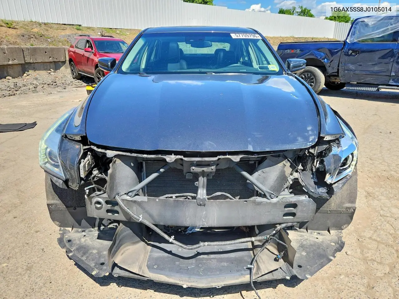 2018 Cadillac Cts Luxury VIN: 1G6AX5SS8J0105014 Lot: 57709796