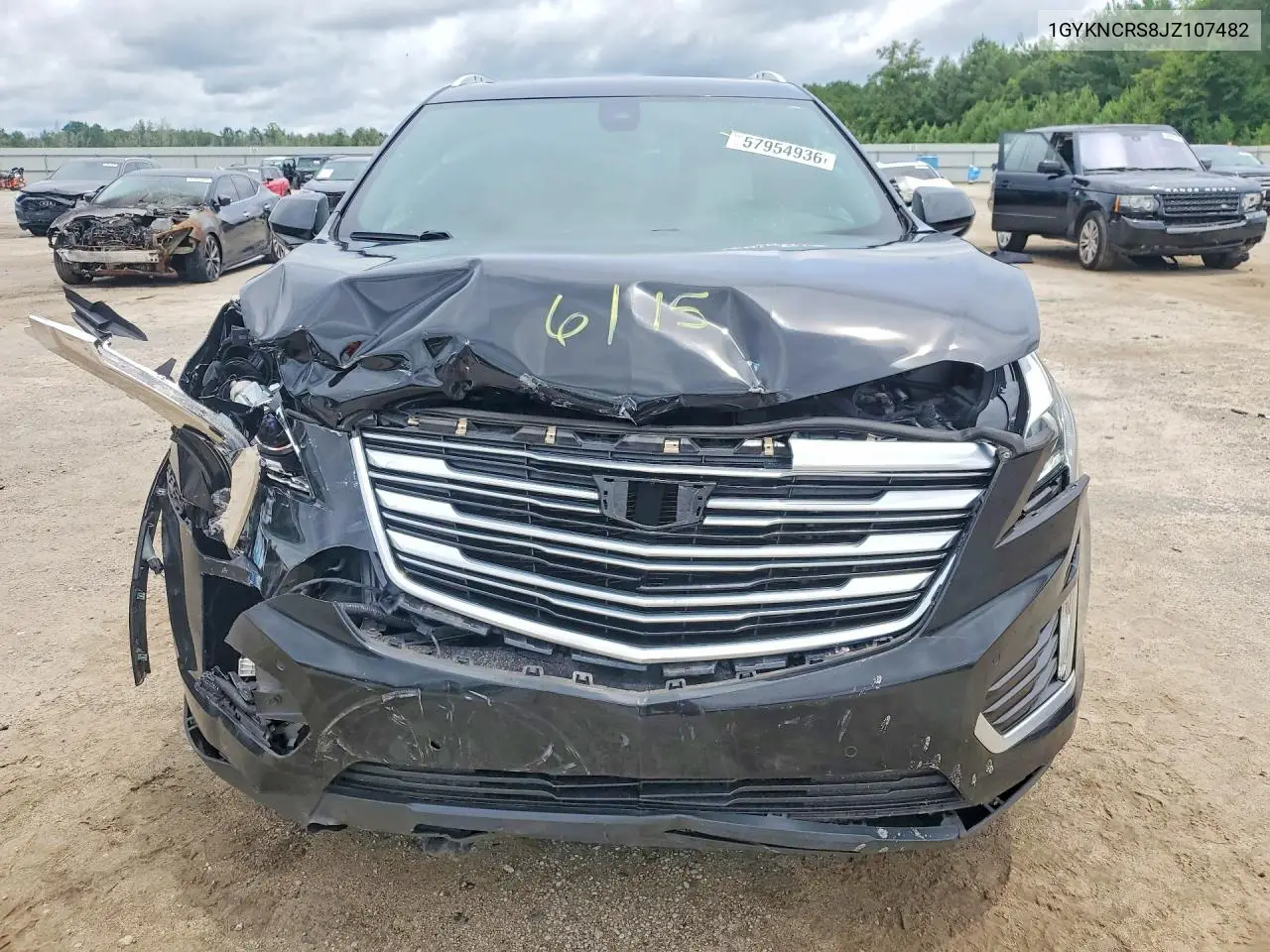 2018 Cadillac Xt5 Luxury VIN: 1GYKNCRS8JZ107482 Lot: 57954936