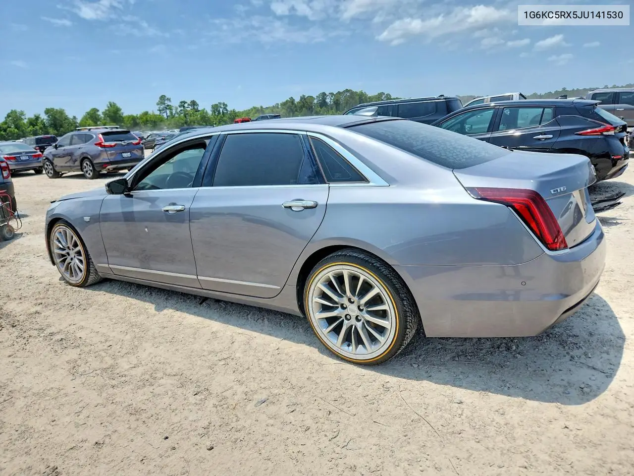 2018 Cadillac Ct6 Luxury VIN: 1G6KC5RX5JU141530 Lot: 58098696