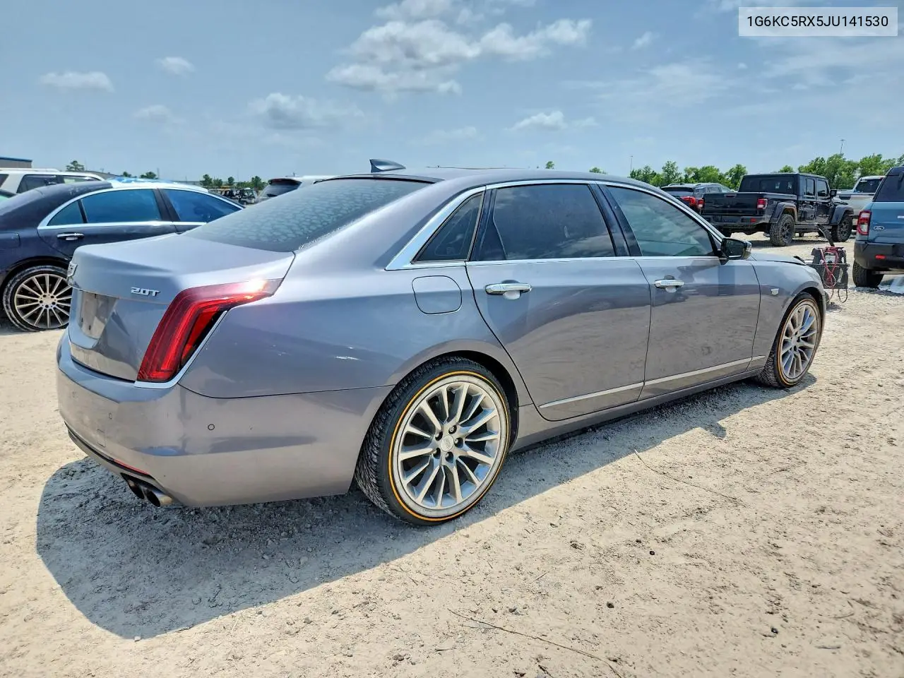 2018 Cadillac Ct6 Luxury VIN: 1G6KC5RX5JU141530 Lot: 58098696