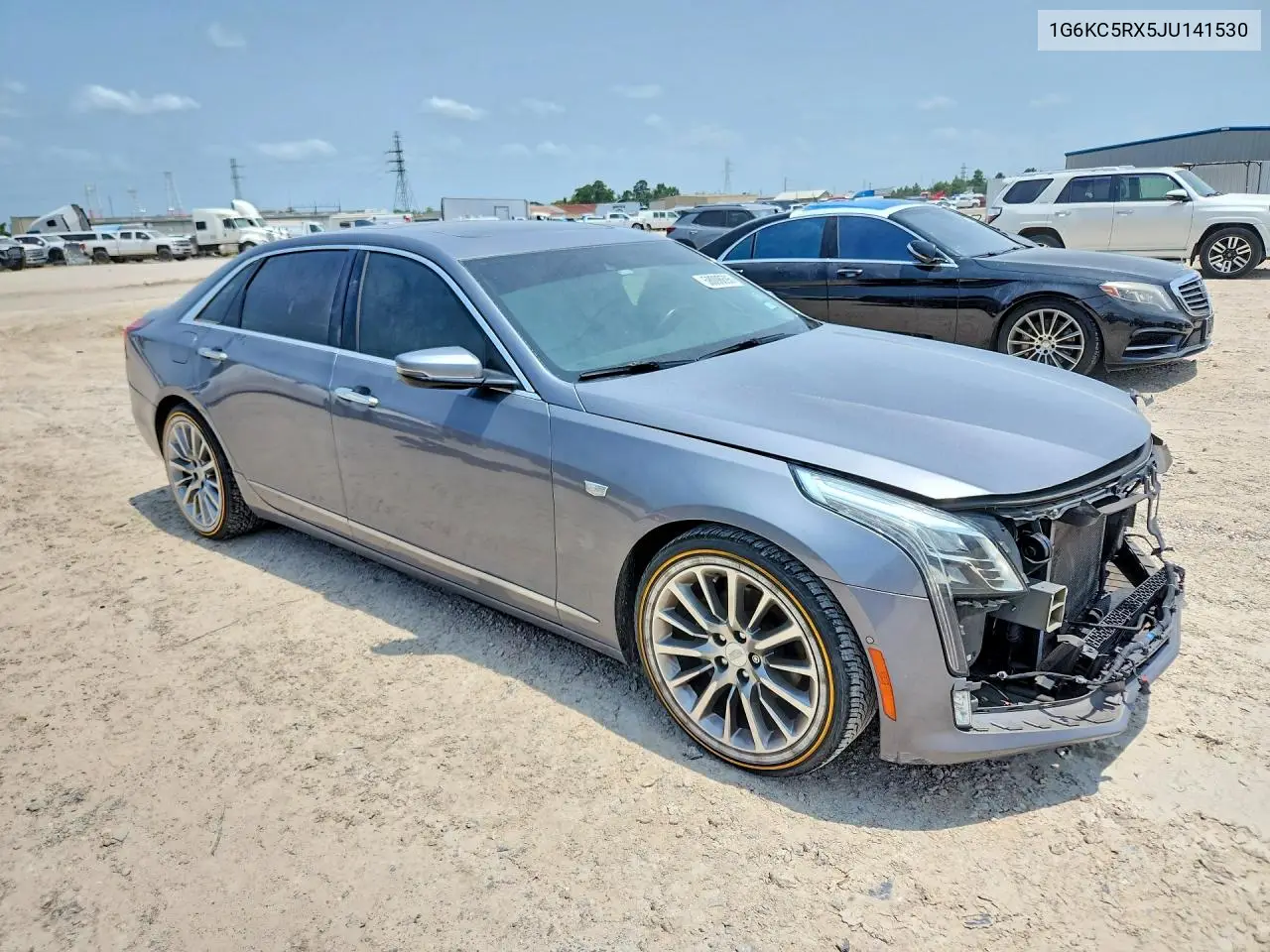 2018 Cadillac Ct6 Luxury VIN: 1G6KC5RX5JU141530 Lot: 58098696