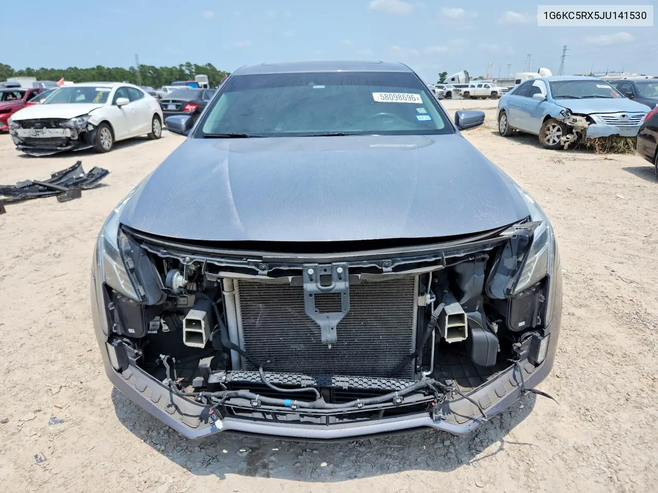 2018 Cadillac Ct6 Luxury VIN: 1G6KC5RX5JU141530 Lot: 58098696