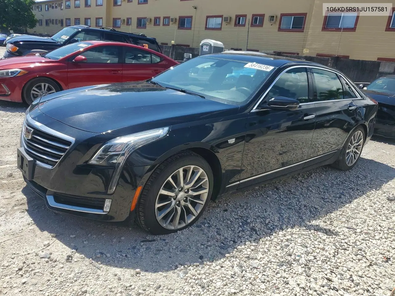 2018 Cadillac Ct6 Luxury VIN: 1G6KD5RS1JU157581 Lot: 58416236