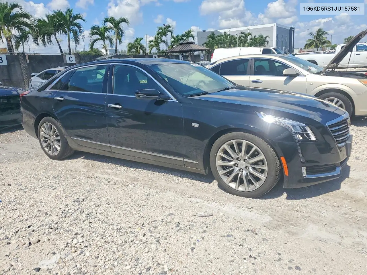 2018 Cadillac Ct6 Luxury VIN: 1G6KD5RS1JU157581 Lot: 58416236