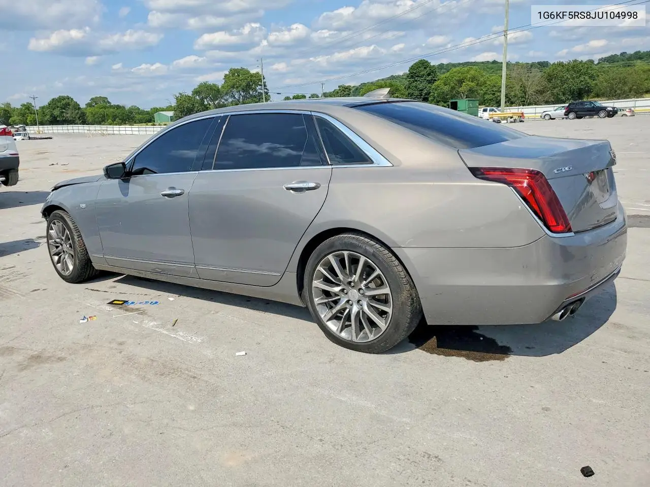 2018 Cadillac Ct6 Premium Luxury VIN: 1G6KF5RS8JU104998 Lot: 58800896