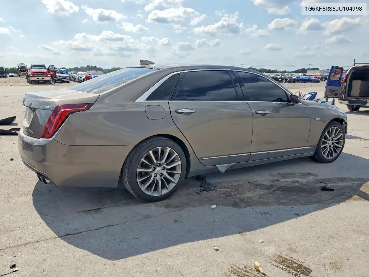 2018 Cadillac Ct6 Premium Luxury VIN: 1G6KF5RS8JU104998 Lot: 58800896