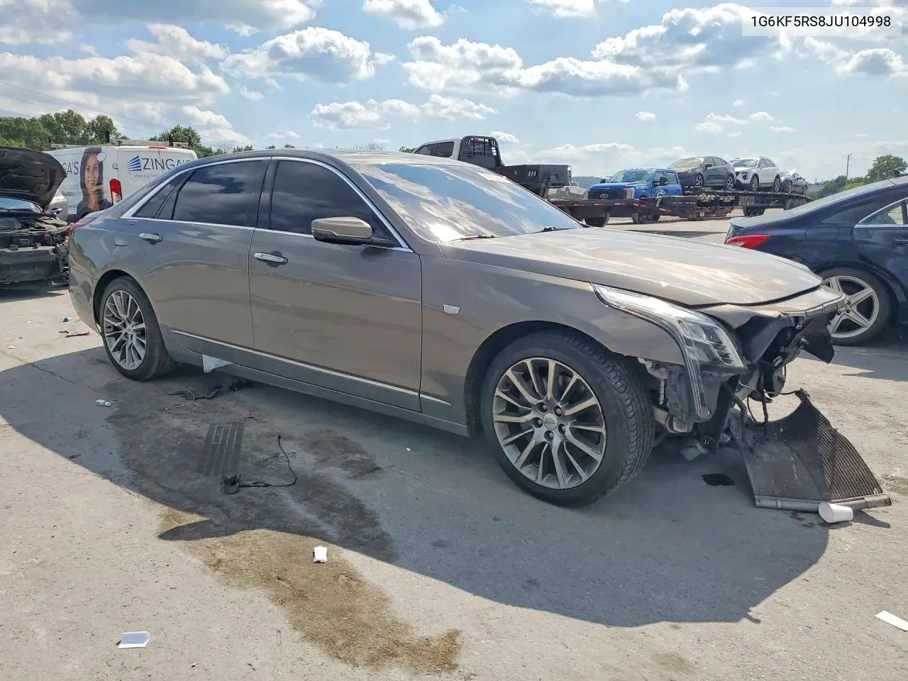 2018 Cadillac Ct6 Premium Luxury VIN: 1G6KF5RS8JU104998 Lot: 58800896