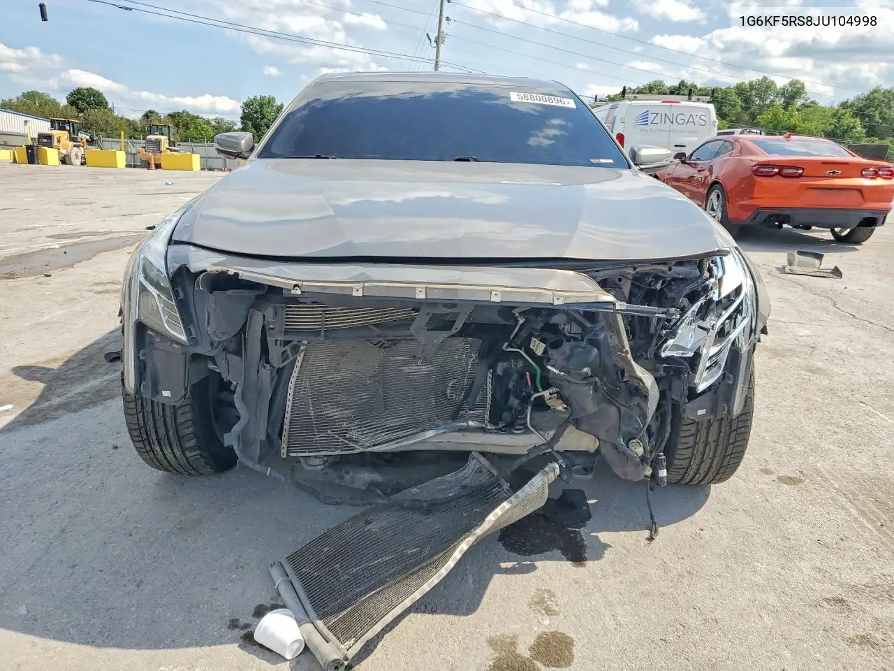 2018 Cadillac Ct6 Premium Luxury VIN: 1G6KF5RS8JU104998 Lot: 58800896