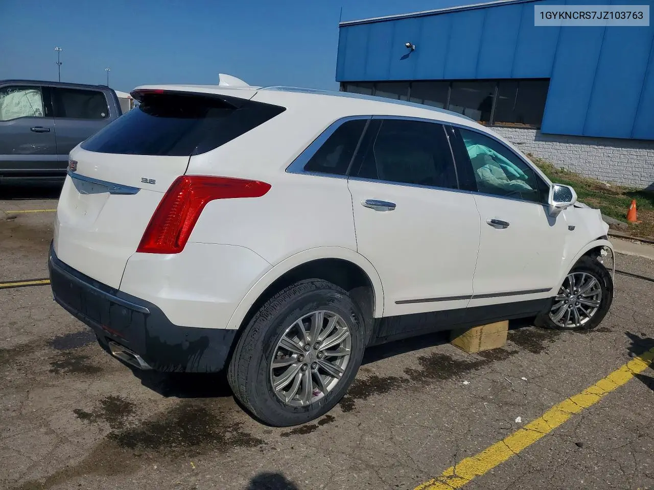 2018 Cadillac Xt5 Luxury VIN: 1GYKNCRS7JZ103763 Lot: 59080576