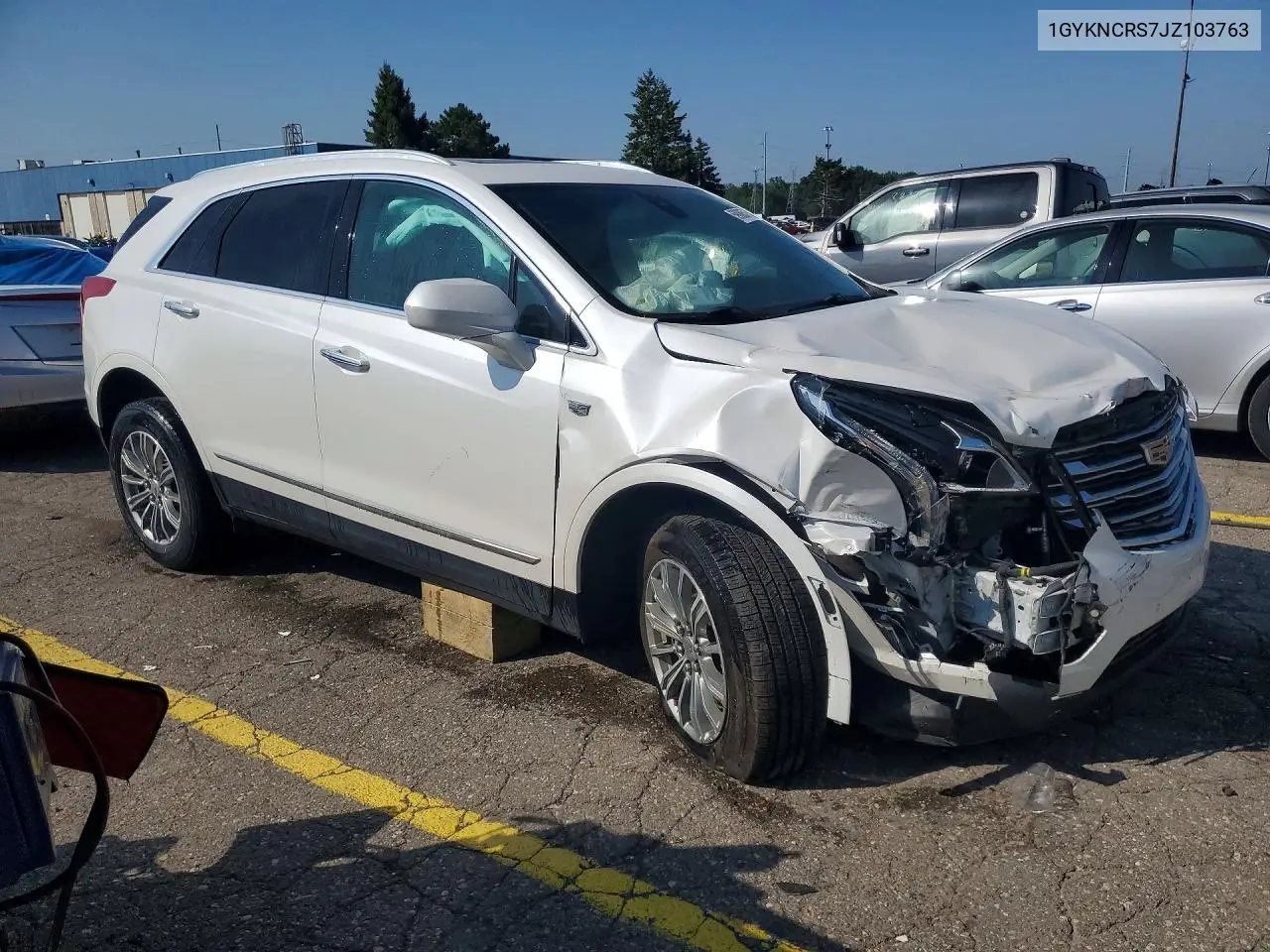 2018 Cadillac Xt5 Luxury VIN: 1GYKNCRS7JZ103763 Lot: 59080576