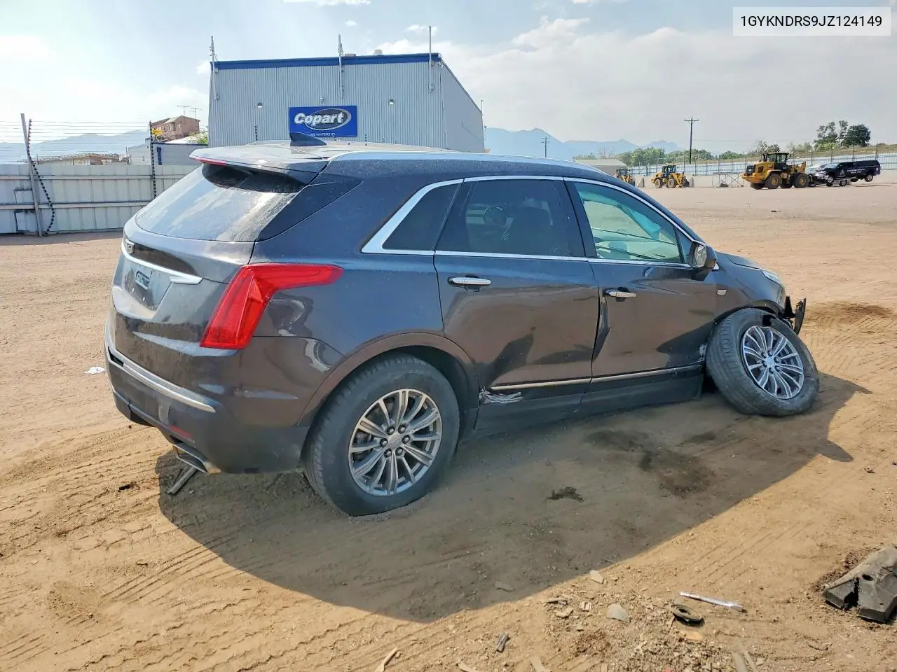 2018 Cadillac Xt5 Luxury VIN: 1GYKNDRS9JZ124149 Lot: 59375556
