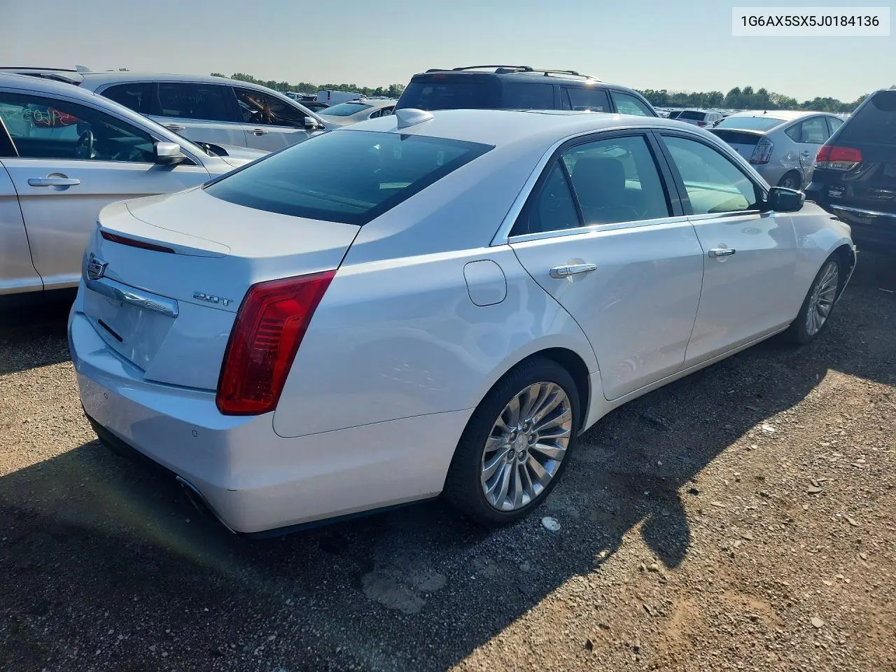 2018 Cadillac Cts Luxury VIN: 1G6AX5SX5J0184136 Lot: 59694256