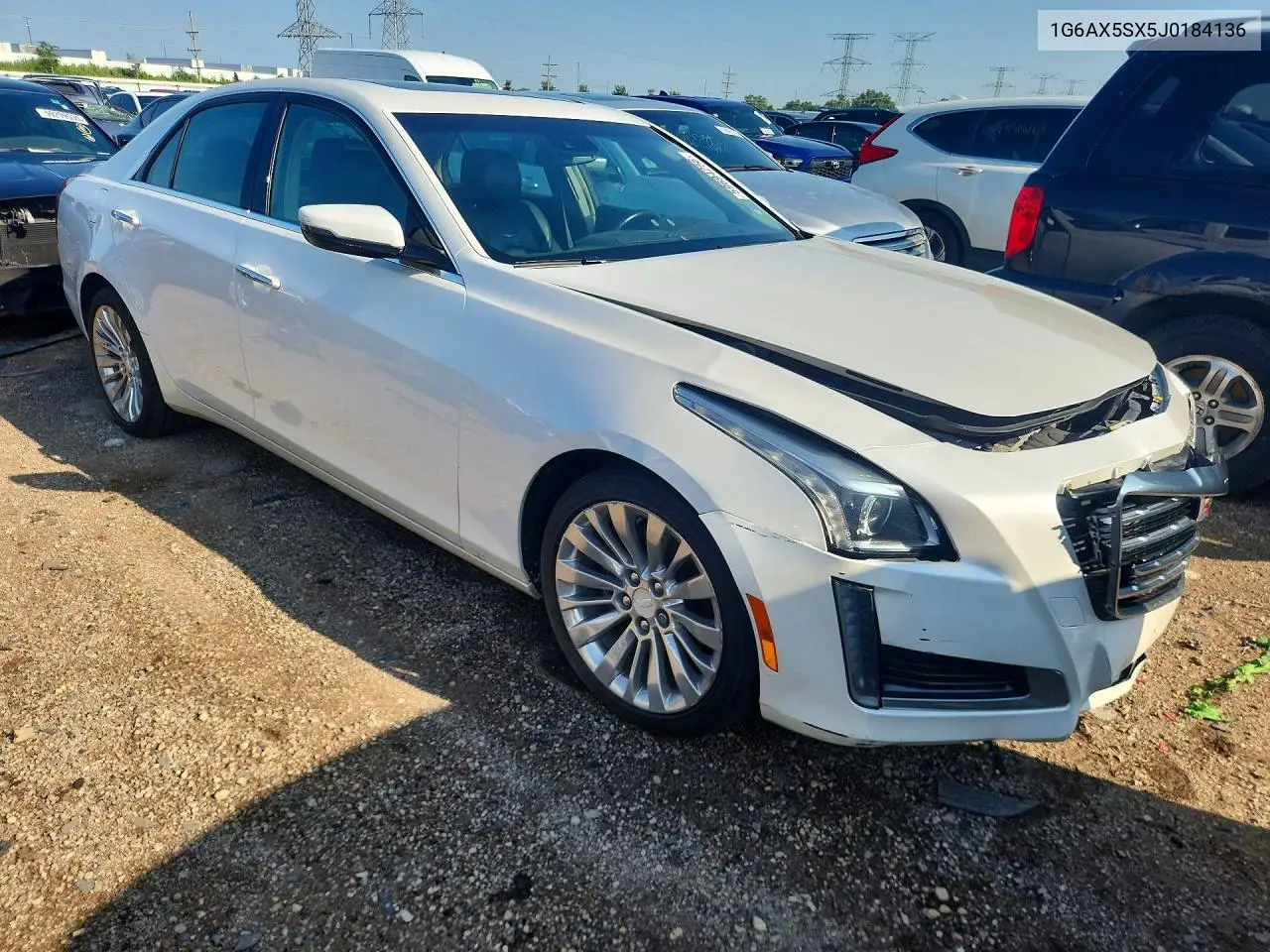 2018 Cadillac Cts Luxury VIN: 1G6AX5SX5J0184136 Lot: 59694256