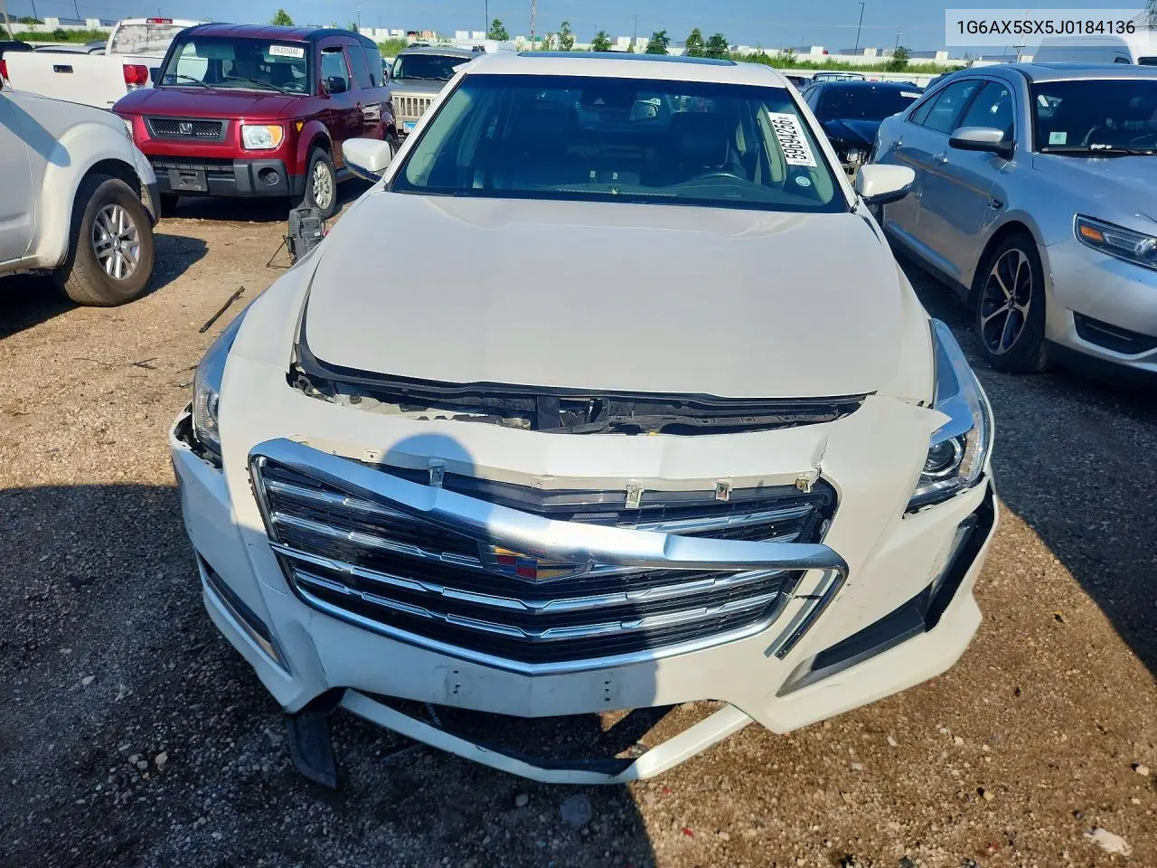 2018 Cadillac Cts Luxury VIN: 1G6AX5SX5J0184136 Lot: 59694256