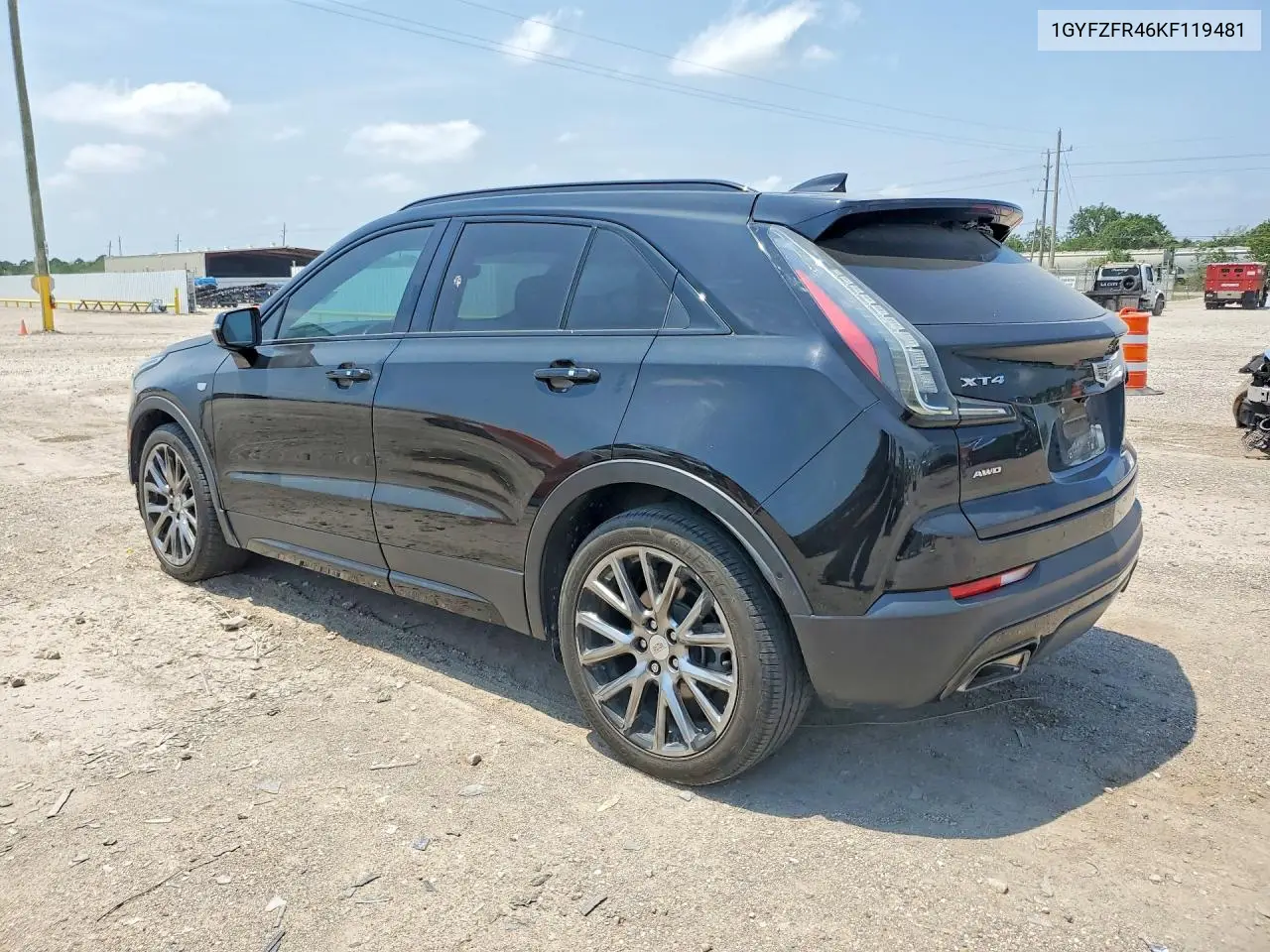 2019 Cadillac Xt4 Sport VIN: 1GYFZFR46KF119481 Lot: 50761986