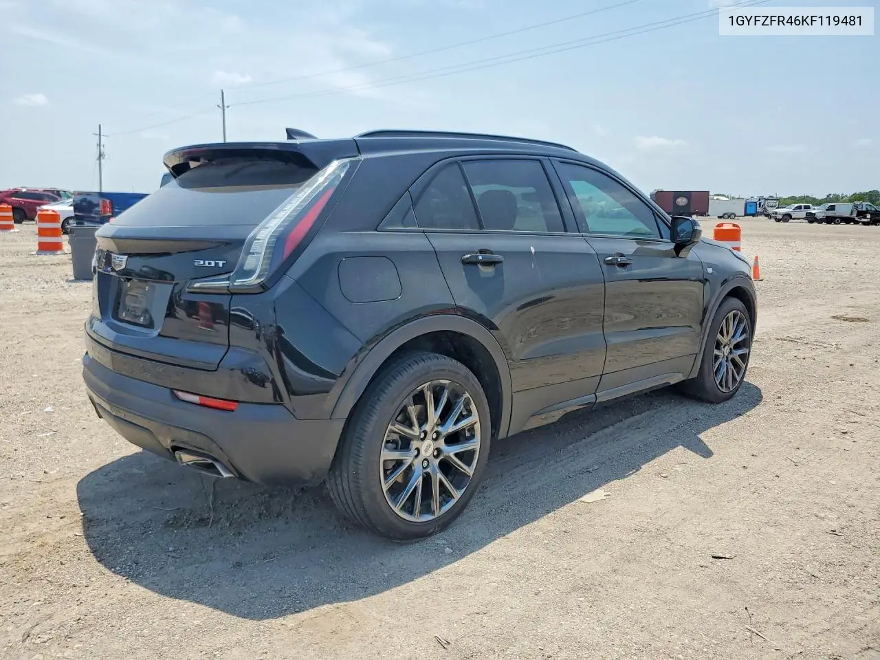 2019 Cadillac Xt4 Sport VIN: 1GYFZFR46KF119481 Lot: 50761986