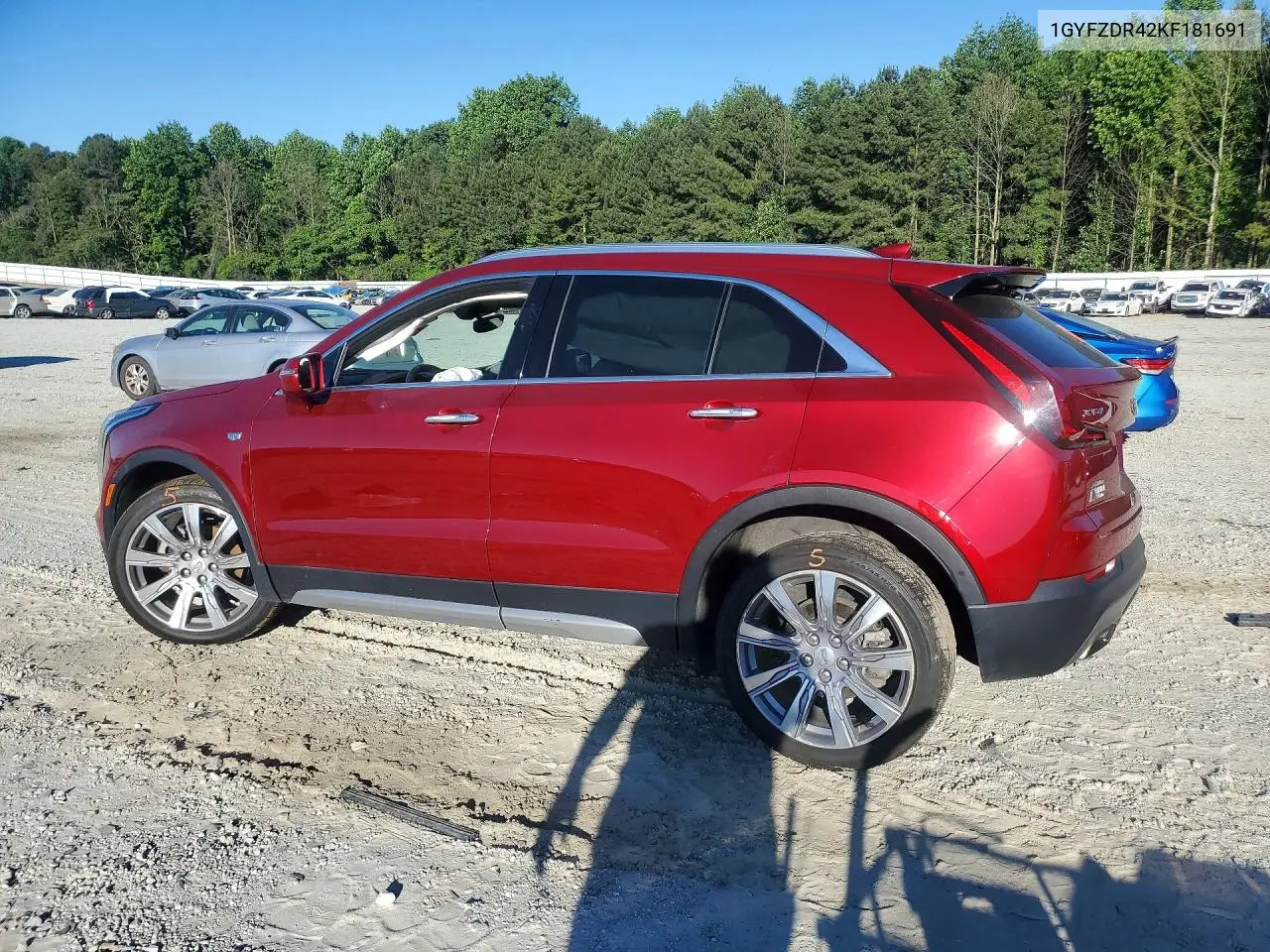 2019 Cadillac Xt4 Premium Luxury VIN: 1GYFZDR42KF181691 Lot: 53360556