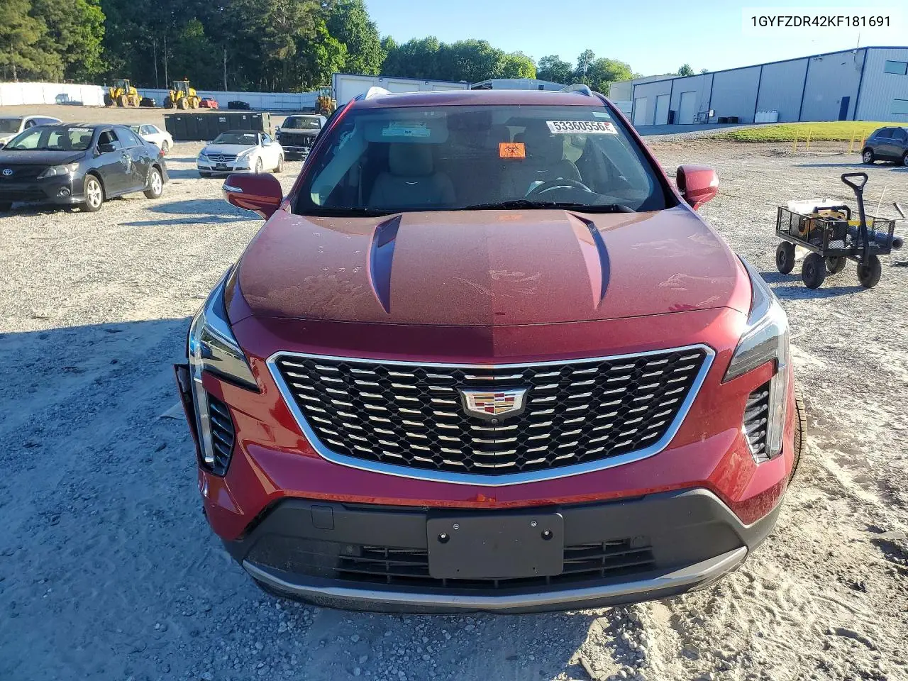 2019 Cadillac Xt4 Premium Luxury VIN: 1GYFZDR42KF181691 Lot: 53360556
