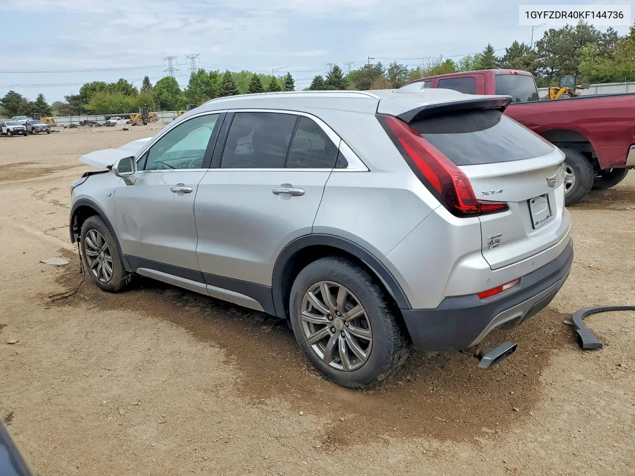 2019 Cadillac Xt4 Premium Luxury VIN: 1GYFZDR40KF144736 Lot: 53363376
