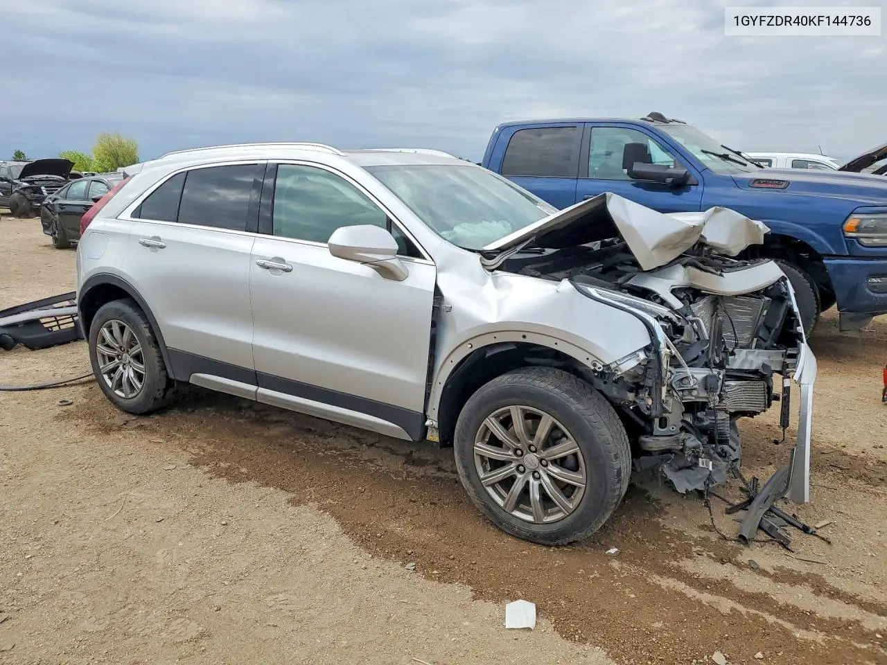 2019 Cadillac Xt4 Premium Luxury VIN: 1GYFZDR40KF144736 Lot: 53363376