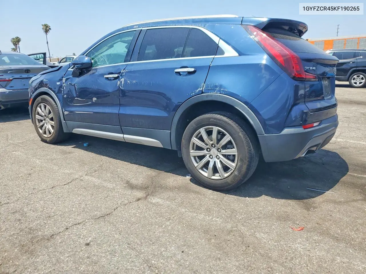 2019 Cadillac Xt4 Premium Luxury VIN: 1GYFZCR45KF190265 Lot: 53927286