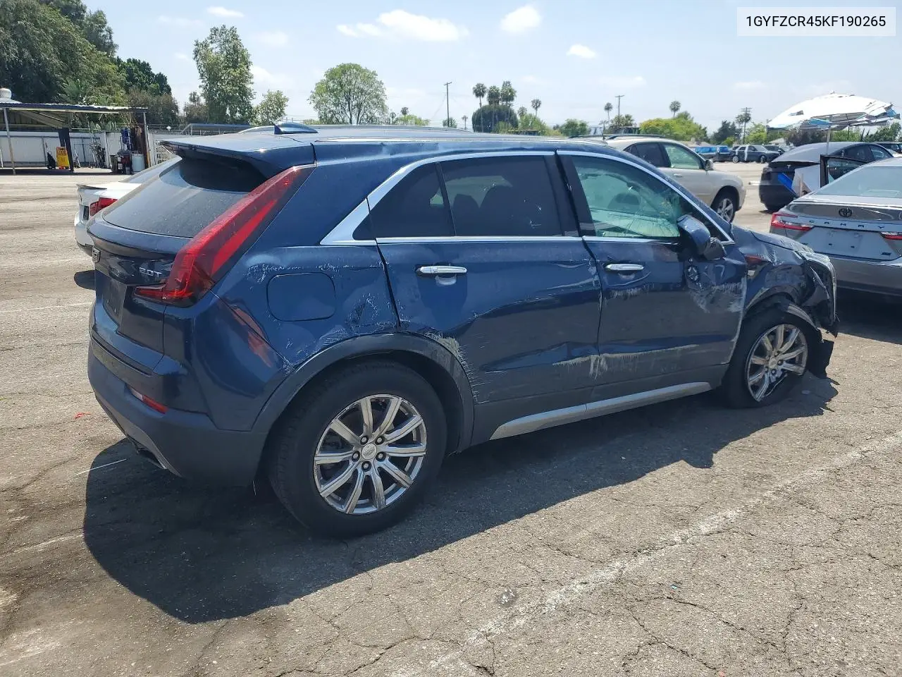 2019 Cadillac Xt4 Premium Luxury VIN: 1GYFZCR45KF190265 Lot: 53927286