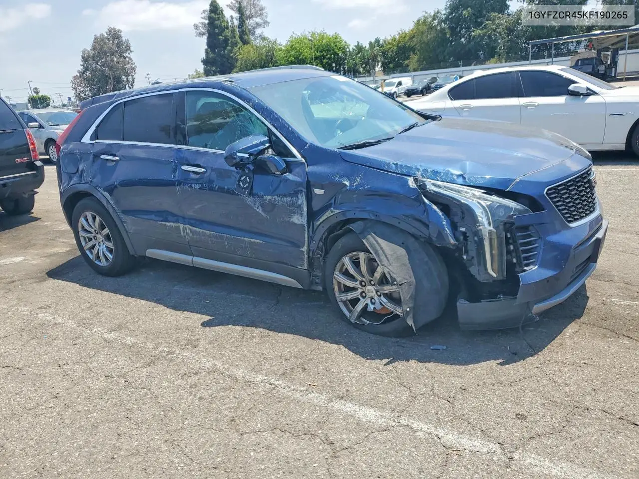 2019 Cadillac Xt4 Premium Luxury VIN: 1GYFZCR45KF190265 Lot: 53927286