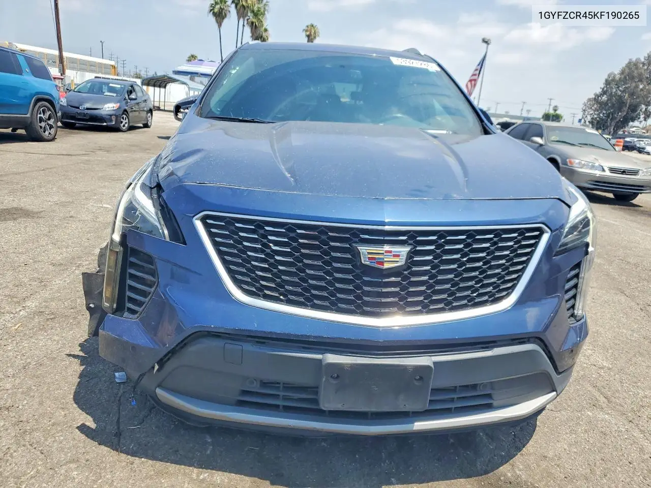 2019 Cadillac Xt4 Premium Luxury VIN: 1GYFZCR45KF190265 Lot: 53927286