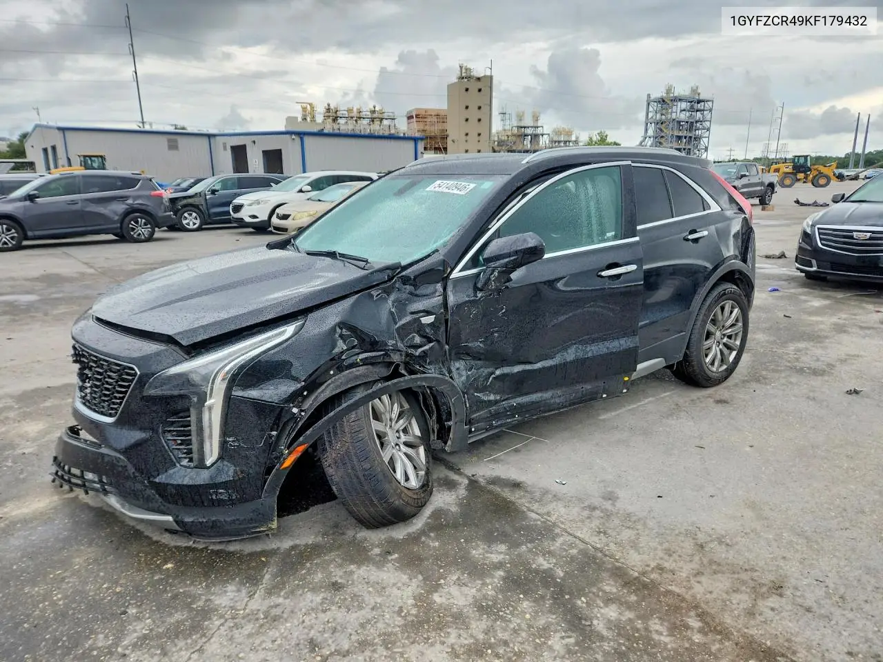 2019 Cadillac Xt4 Premium Luxury VIN: 1GYFZCR49KF179432 Lot: 54140946