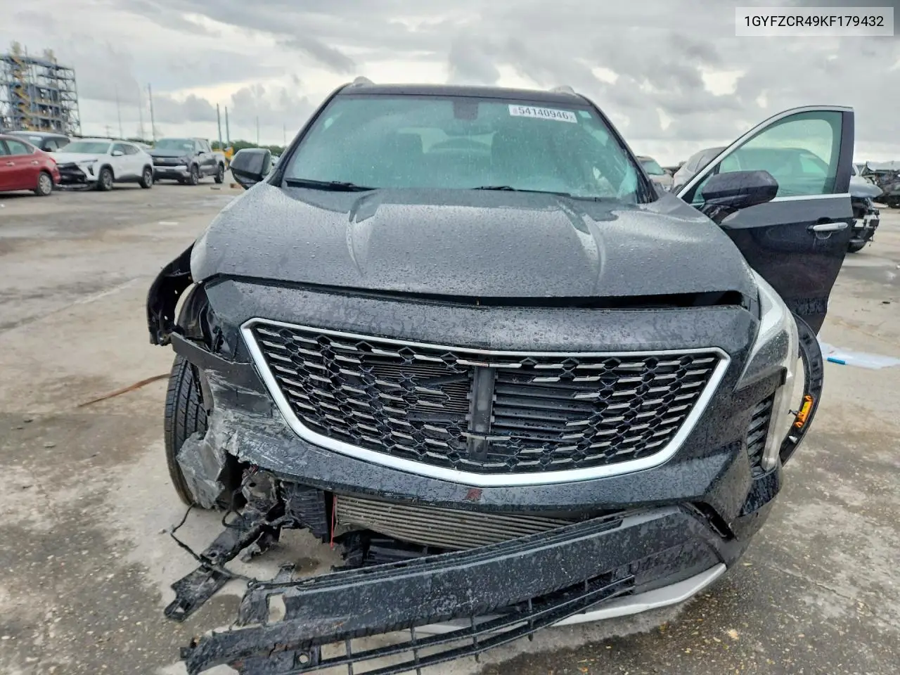 2019 Cadillac Xt4 Premium Luxury VIN: 1GYFZCR49KF179432 Lot: 54140946