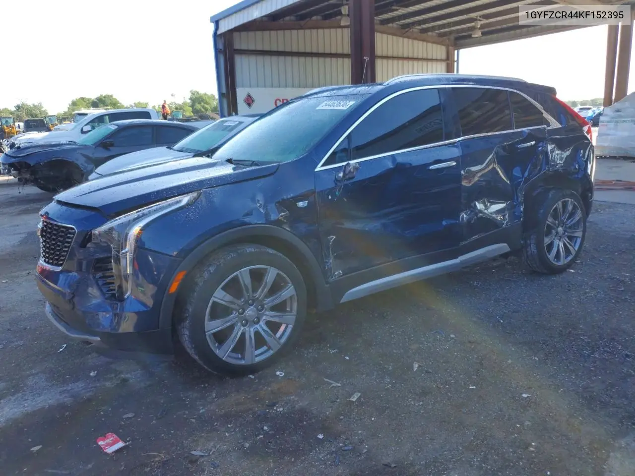 2019 Cadillac Xt4 Premium Luxury VIN: 1GYFZCR44KF152395 Lot: 54463636