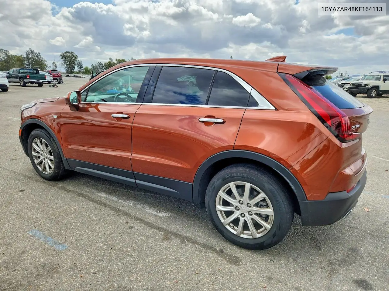 2019 Cadillac Xt4 Luxury VIN: 1GYAZAR48KF164113 Lot: 55125426