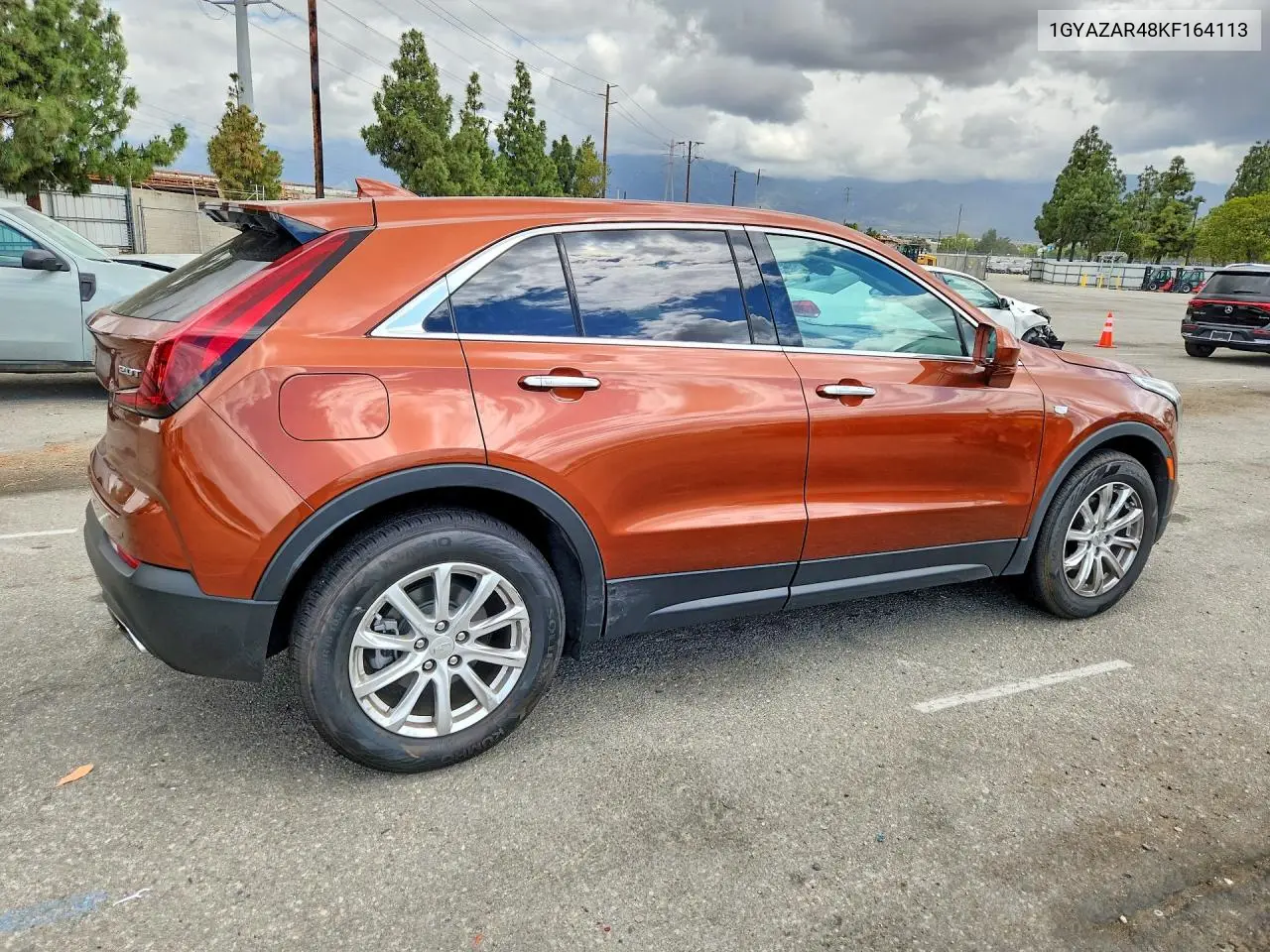 2019 Cadillac Xt4 Luxury VIN: 1GYAZAR48KF164113 Lot: 55125426