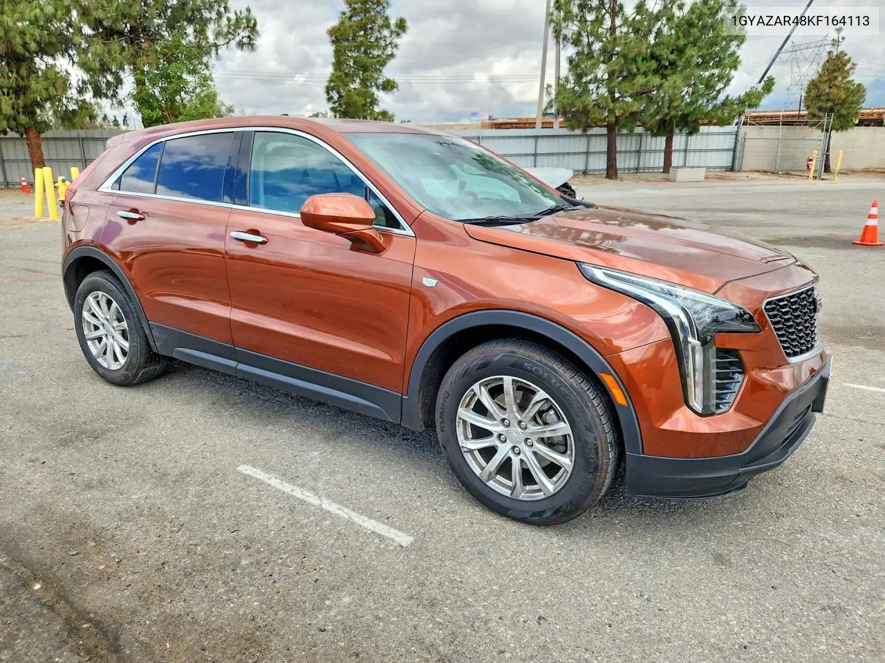 2019 Cadillac Xt4 Luxury VIN: 1GYAZAR48KF164113 Lot: 55125426