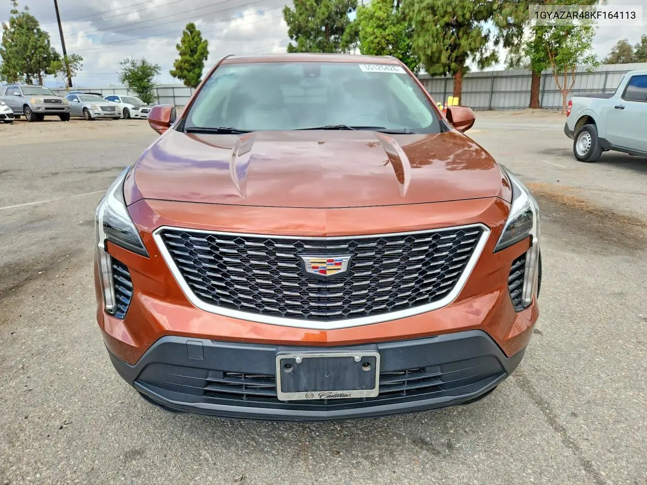 2019 Cadillac Xt4 Luxury VIN: 1GYAZAR48KF164113 Lot: 55125426