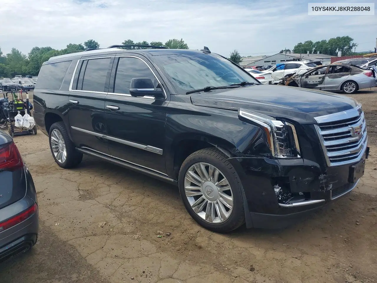 2019 Cadillac Escalade Esv Platinum VIN: 1GYS4KKJ8KR288048 Lot: 55505946