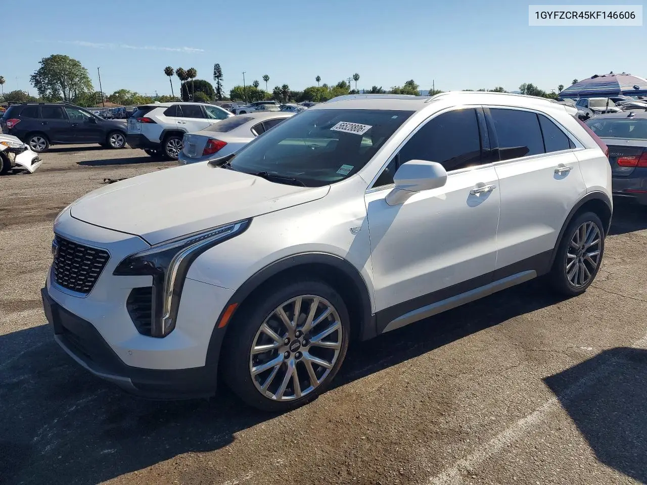 2019 Cadillac Xt4 Premium Luxury VIN: 1GYFZCR45KF146606 Lot: 56528806