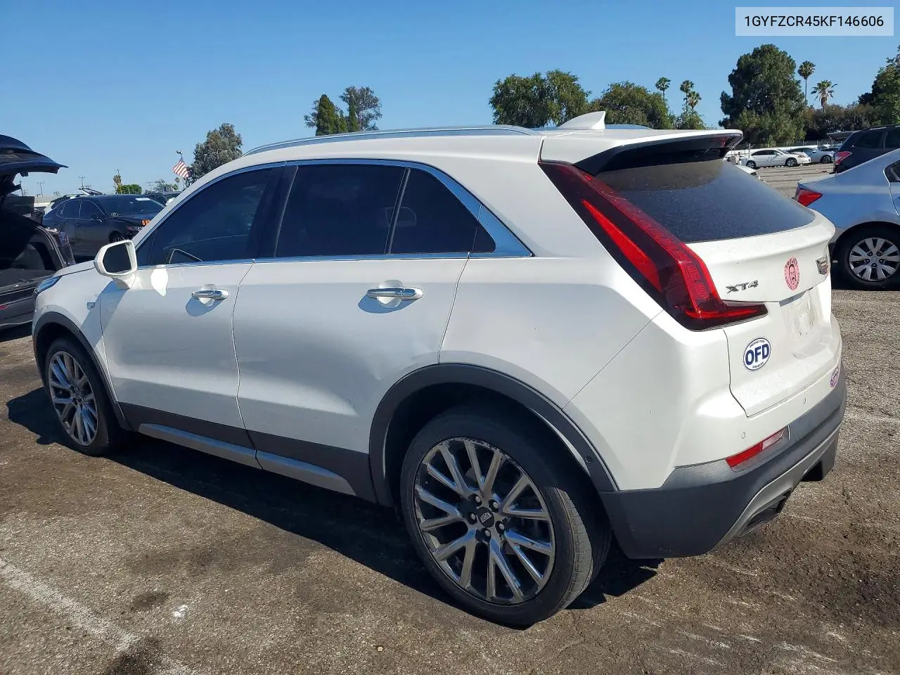 2019 Cadillac Xt4 Premium Luxury VIN: 1GYFZCR45KF146606 Lot: 56528806