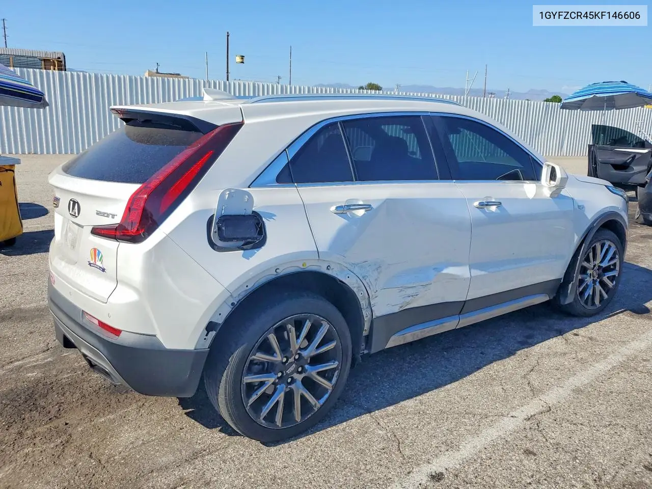 2019 Cadillac Xt4 Premium Luxury VIN: 1GYFZCR45KF146606 Lot: 56528806